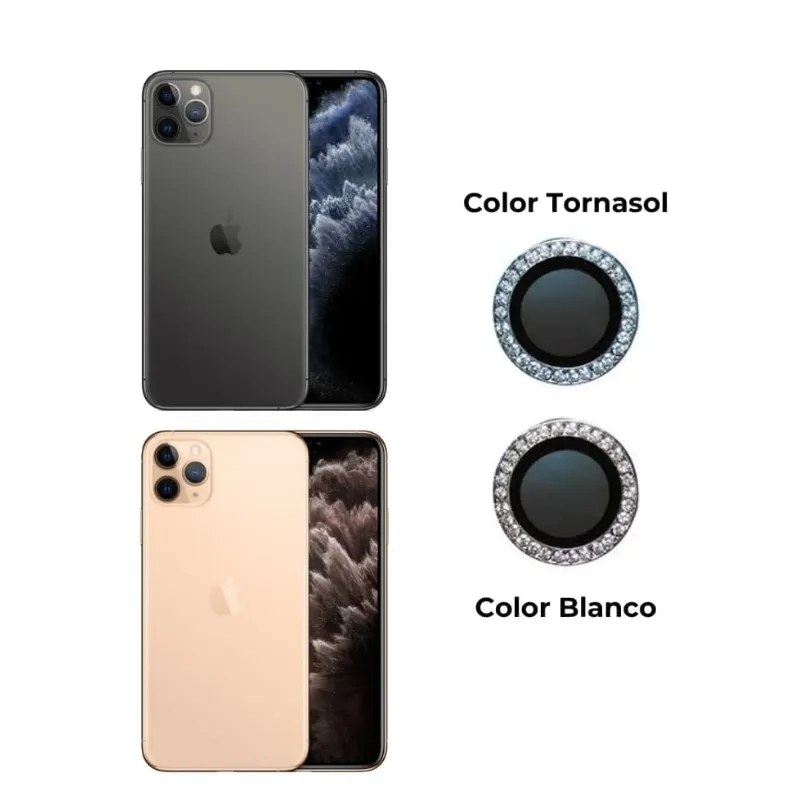 [ACC-130] VN ANILLO DE LENTE DIAMANTE IP 11 PRO/ 11 PRO MAX