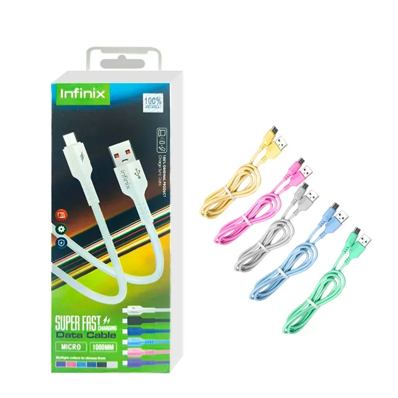 VN CABLE MACARON DE COLOR INFINIX MICRO