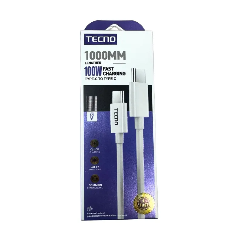 VN CABLE TECNO TIPO C- TIPO C (CARGA RAPIDA)