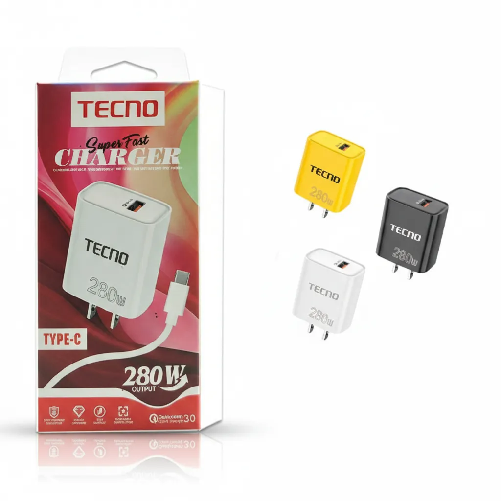 [CAR-65] VN CARGADOR TECNO 280W TIPO C