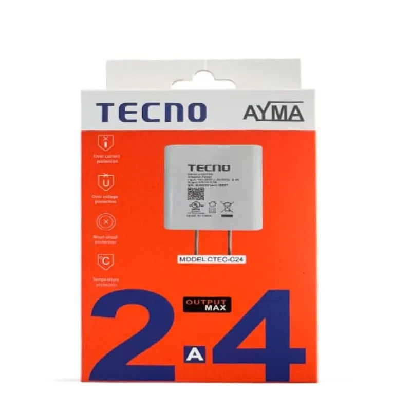 [CAR-68] INV1 CARGADOR TECNO TIPO MICRO 1.0