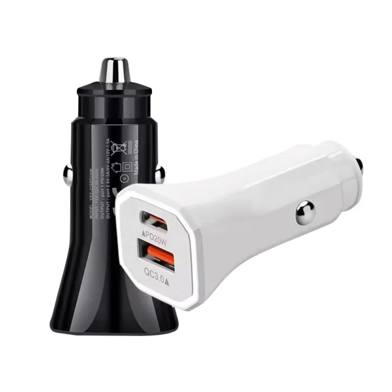 [CAR-75] VN CARGADOR PARA CARRO WKN-703 20w DOBLE ENTRADA