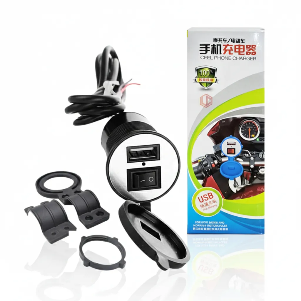 [CAR-85] VN CARGADOR DE TELEFONO PARA MOTO