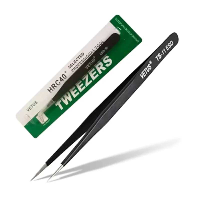 [ELE-29] VN PINZA ANTIESTATICA RECTA