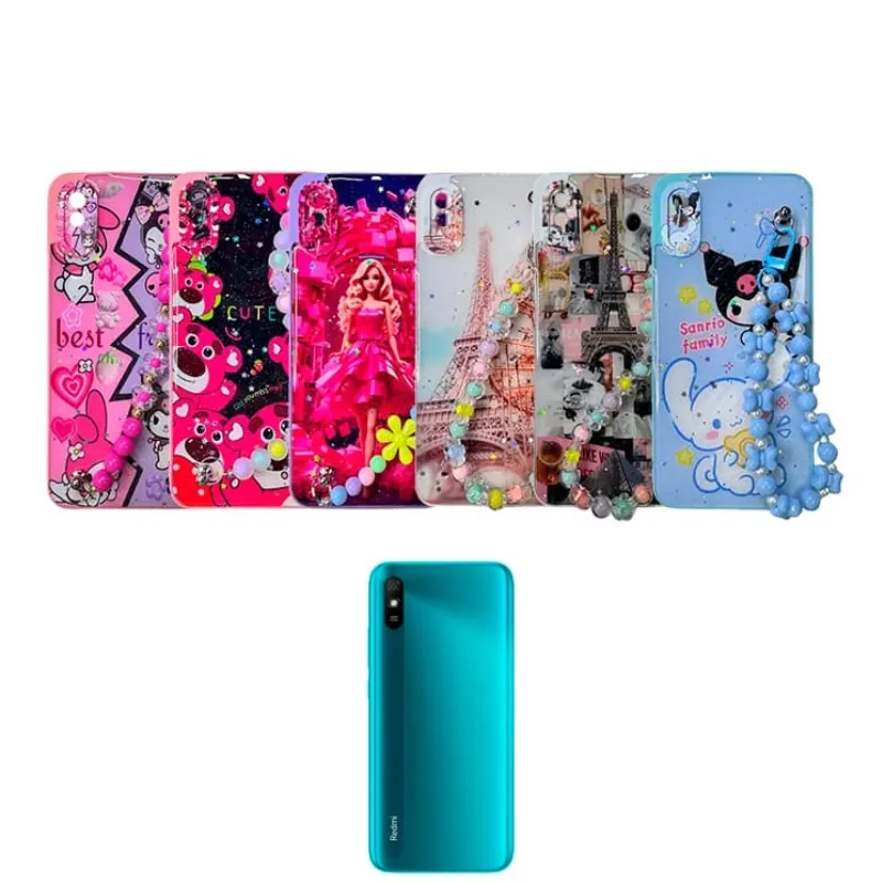 INV1 F. ESTAMPADO CON CADENA REDMI 9A