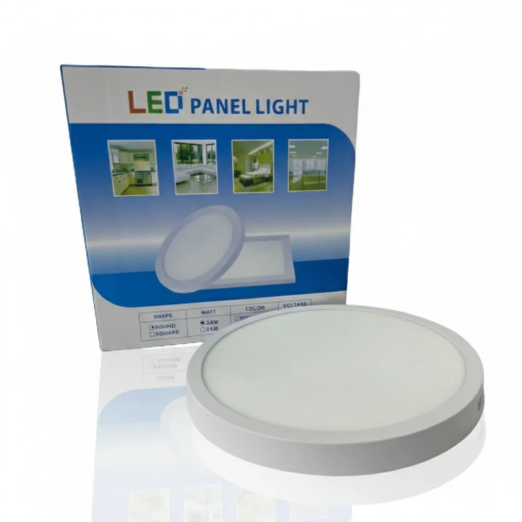 [ILU-60] VN PANEL SIMPLE REDONDO 24W 3000K