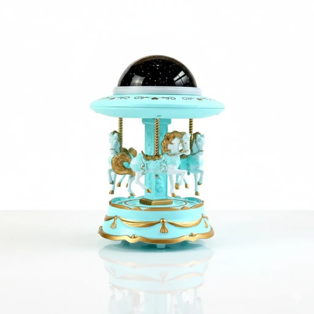 [KMK-111] VN CAJA MUSICAL DE CARRUSEL 777B