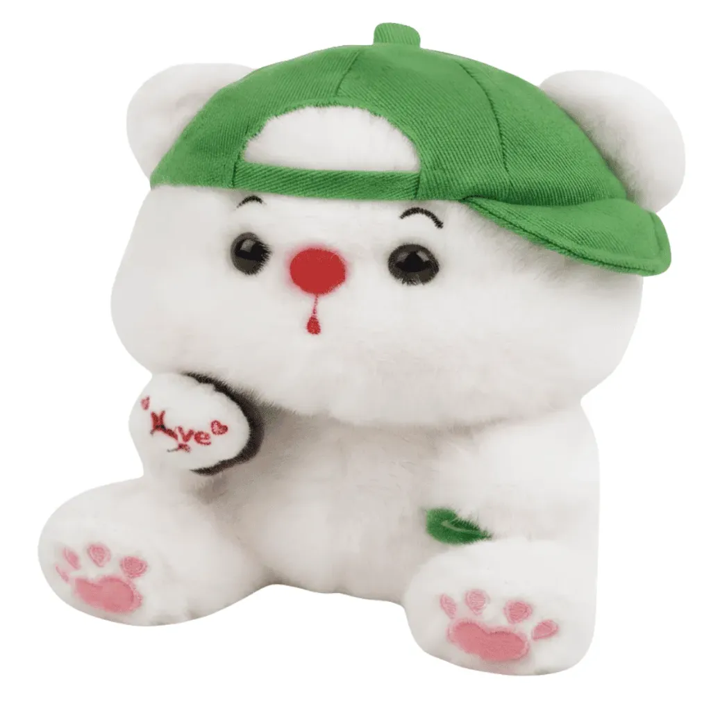 [0-105] VN PELUCHE PANDA BEISBOLISTA 8 PULGADAS