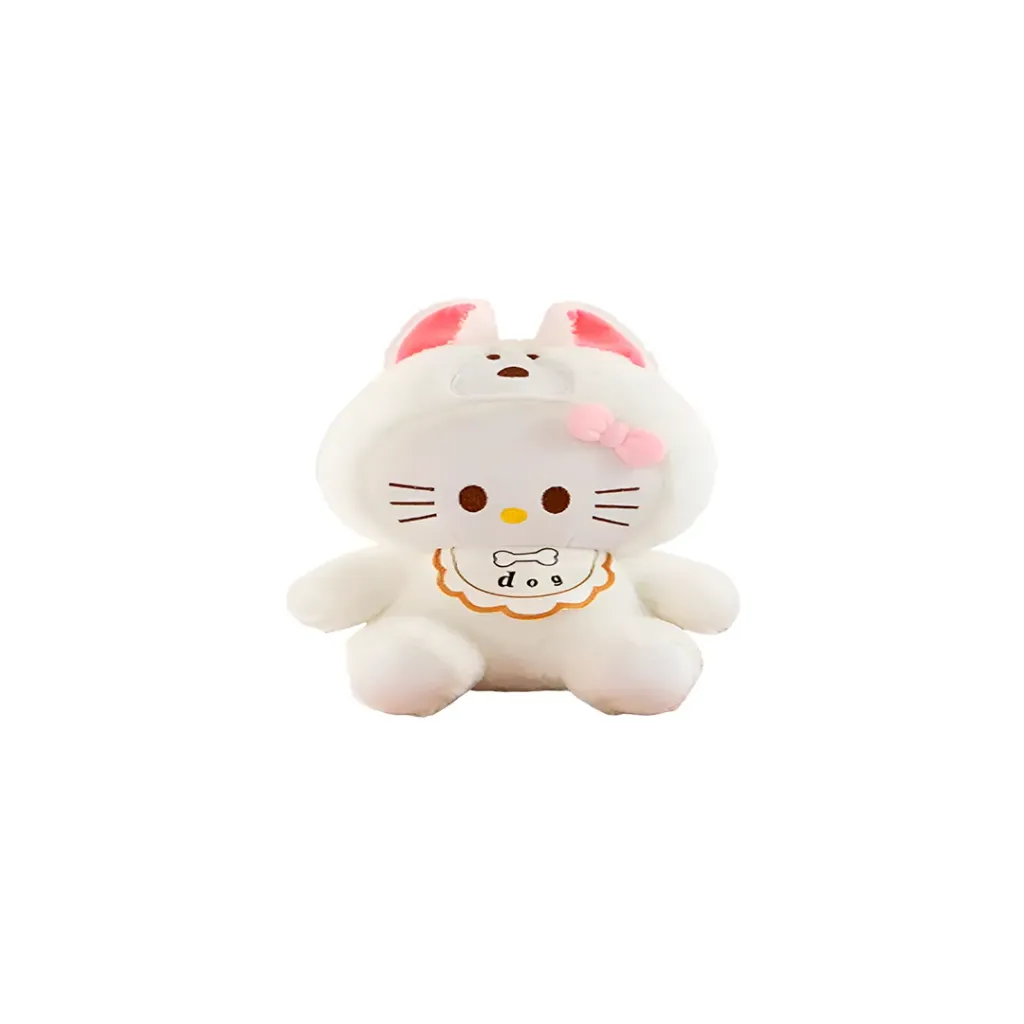[0-108] PELUCHE KITTY DISFRAZADA 8 PULGADAS