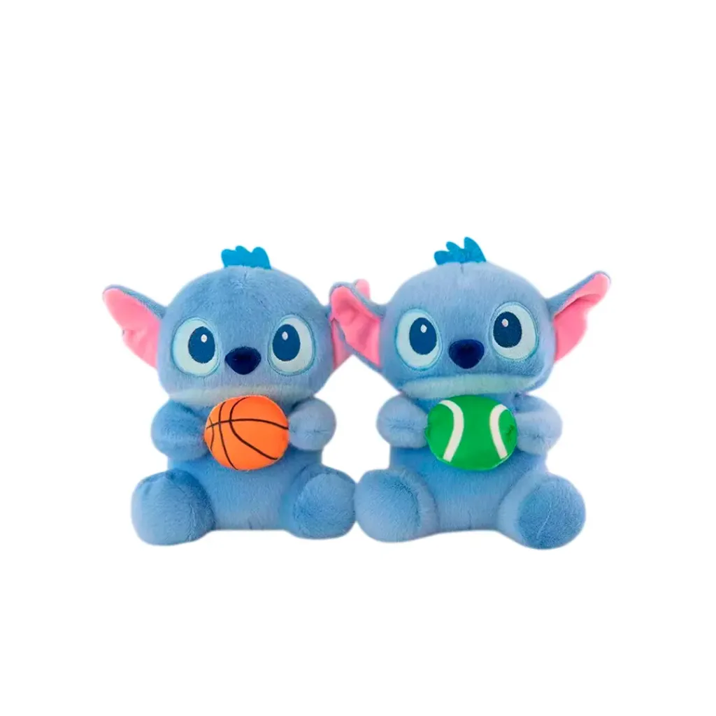 [0-131] VN PELUCHE STITCH CON PELOTA 8 PULGADAS