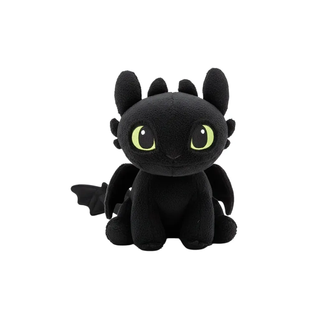 [0-133] VN PELUCHE CHIMUELO NEGRO SENTADO 40CM