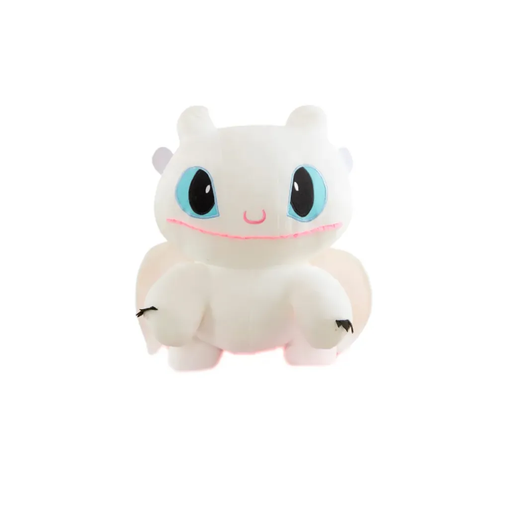 [0-134] PELUCHE CHIMUELO BLANCO SENTADO 40CM