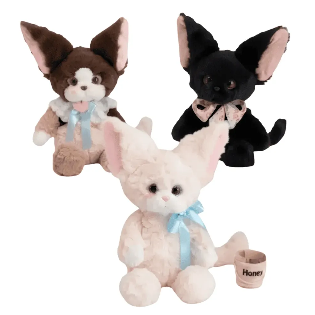 [0-135] VN PELUCHE GATO CON OREJAS GRANDES 80CM