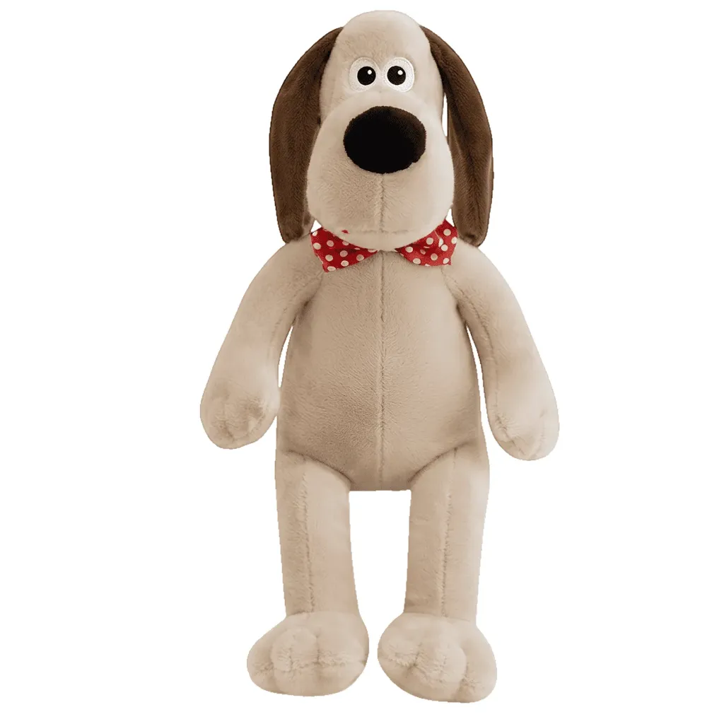 [0-139] VN PELUCHE PERRO GUARDIAN CON LAZO 70CM