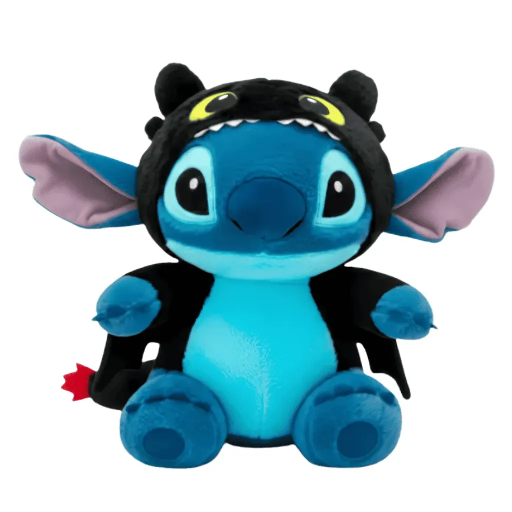 [0961-18] VN PELUCHE STITCH CON PIJAMA DE CHIMUELO 80CM