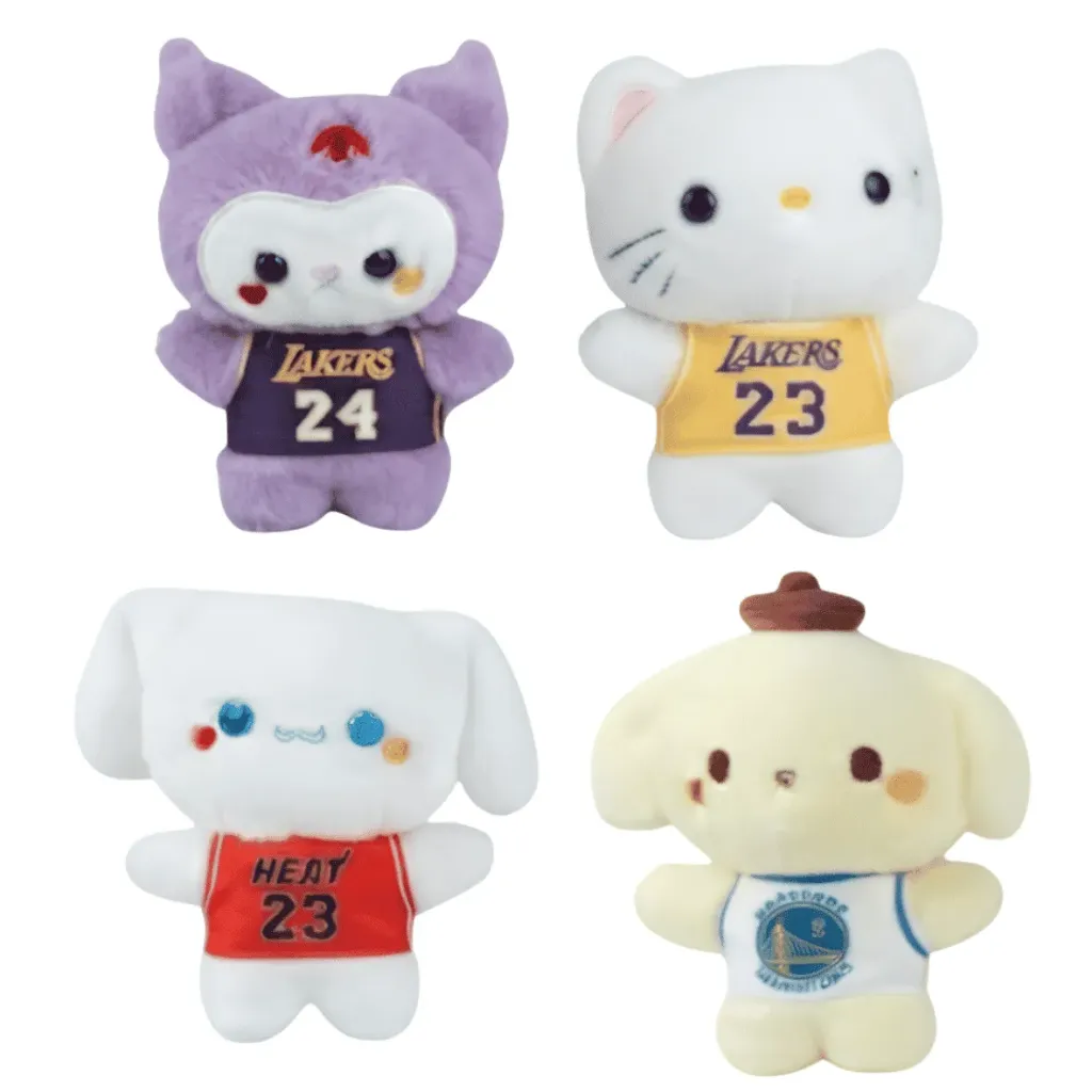 [KMK-CUT-V202] VN PELUCHE DEL EQUIPO SANRIO 24CM