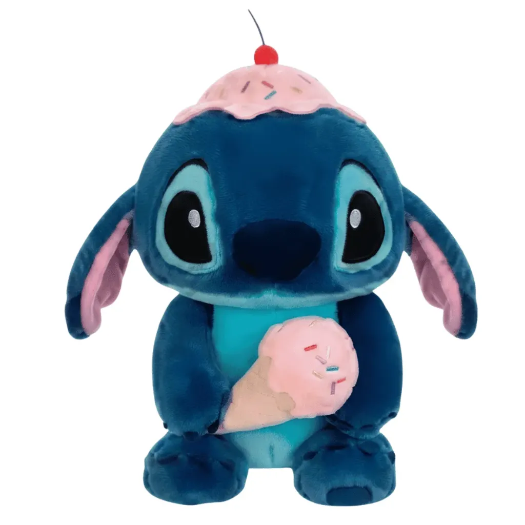 [KMK-CUT-V219] VN PELUCHE STITCH CON HELADO 30CM