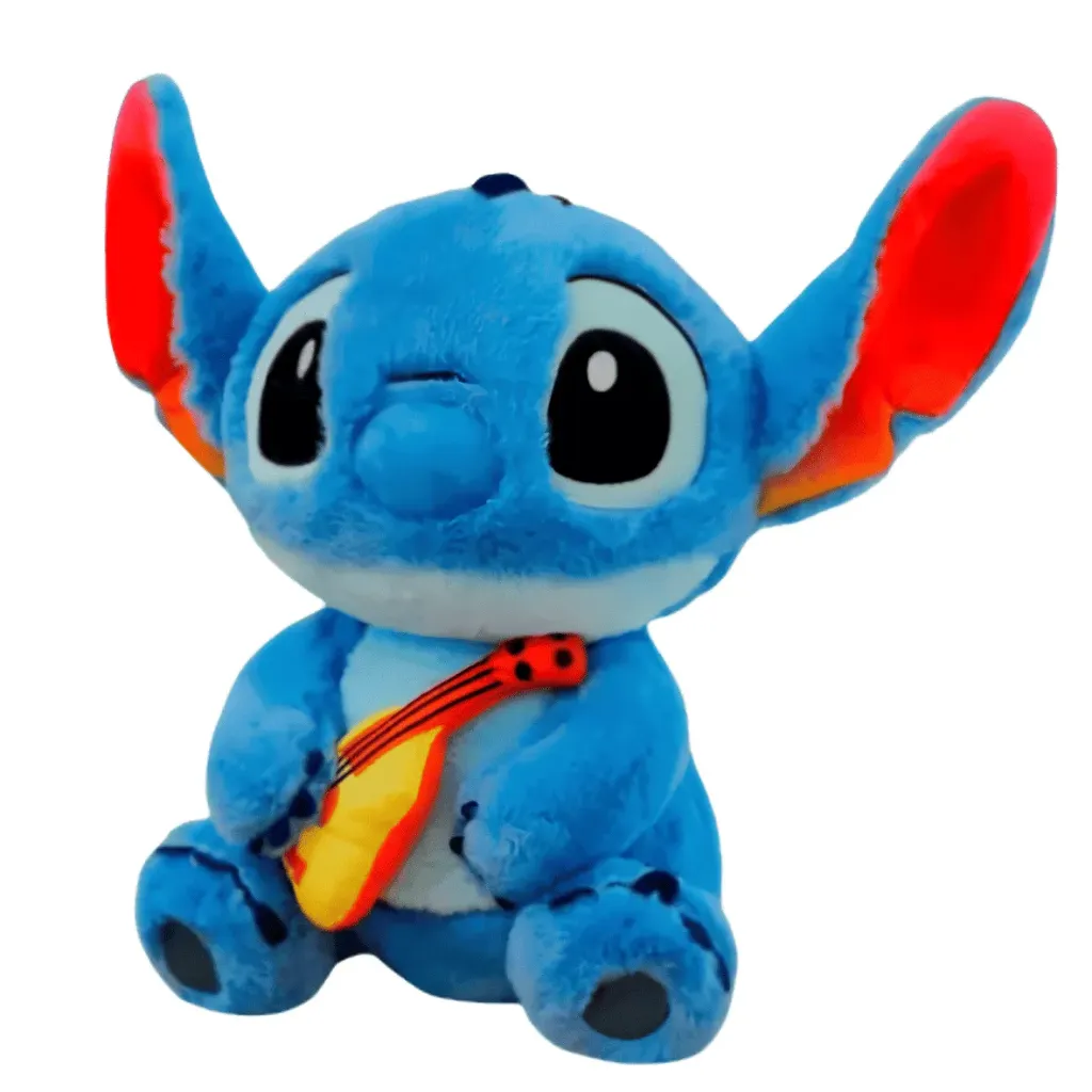 [KMK-CUT-V220] VN PELUCHE STITCH CON GUITARRA 30CM