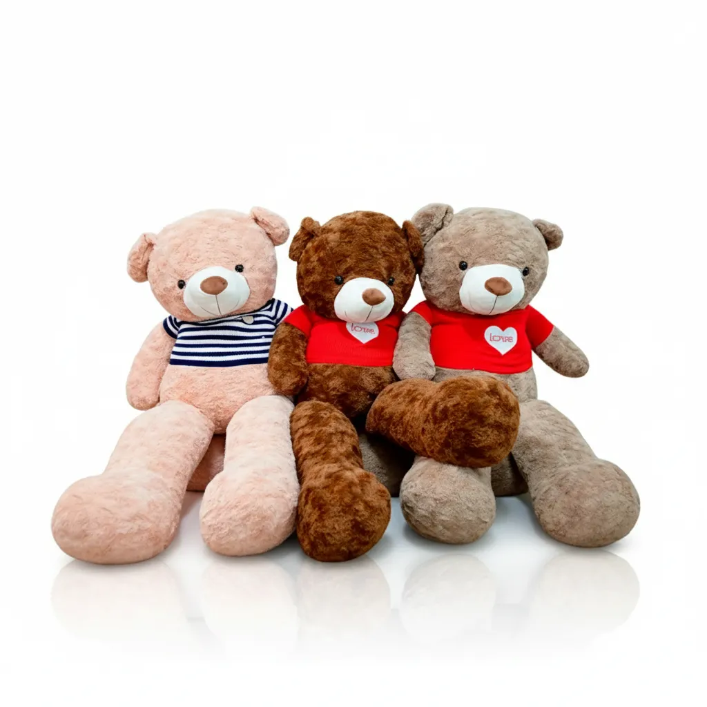 PELUCHE DE OSO CON CAMISA 1.8 METROS