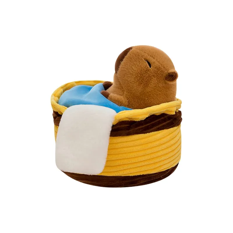 [P-0934-17] PELUCHE DE CAPIBARA BAÑANDOSE 30CM