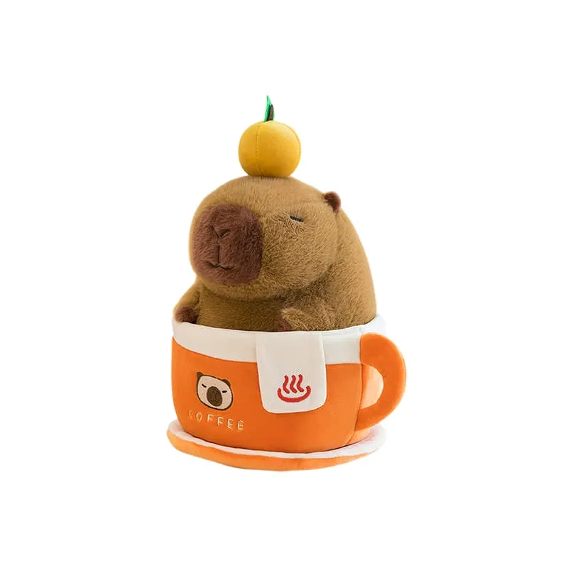 PELUCHE DE CAPIBARA EN TAZA 45CM