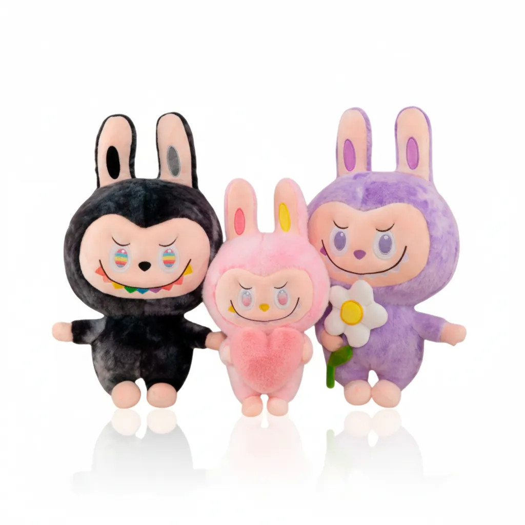 PELUCHE DE LABUBU ARCOIRIS 35CM