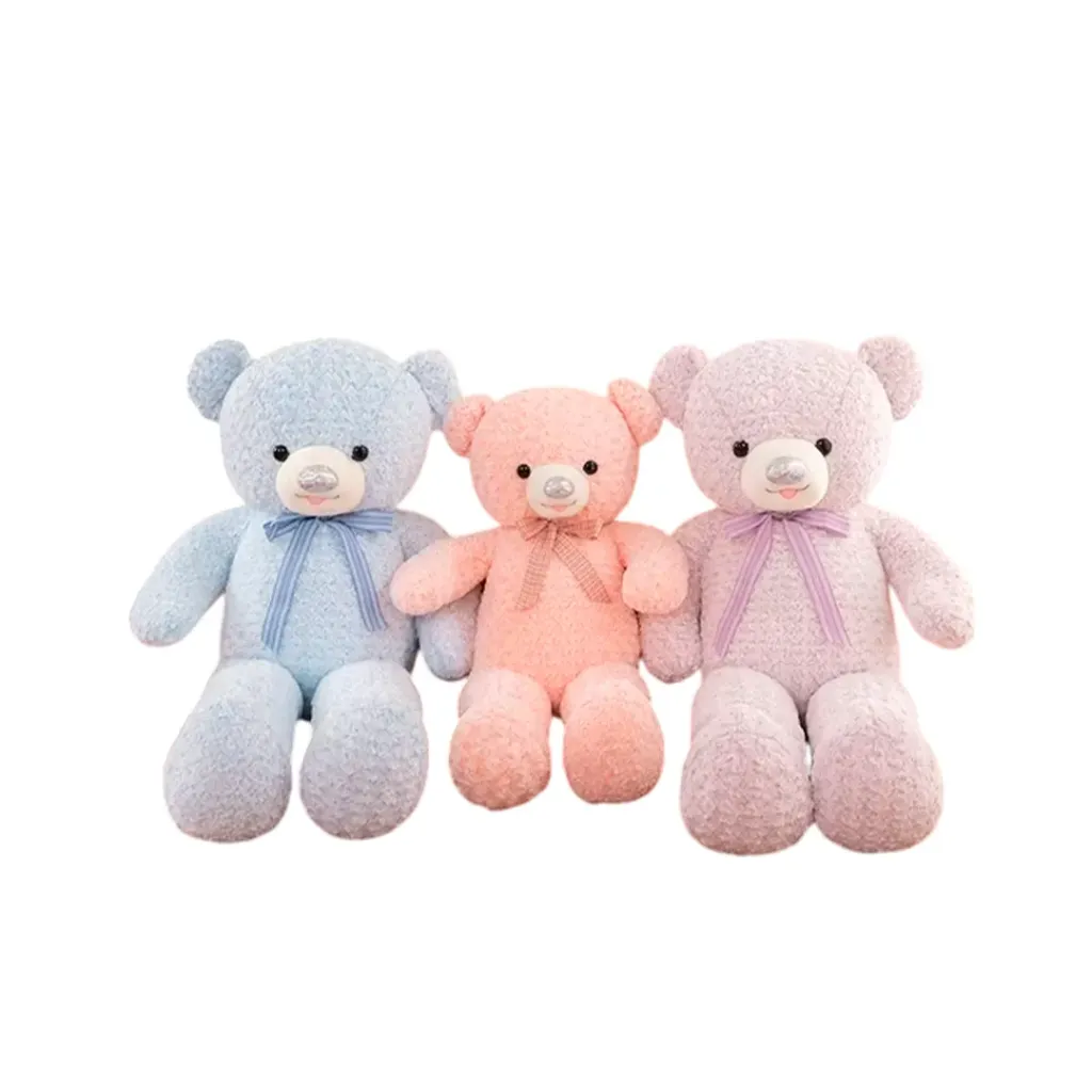 [P0934-14] PELUCHE DE OSO CON LAZO LISO 125CM