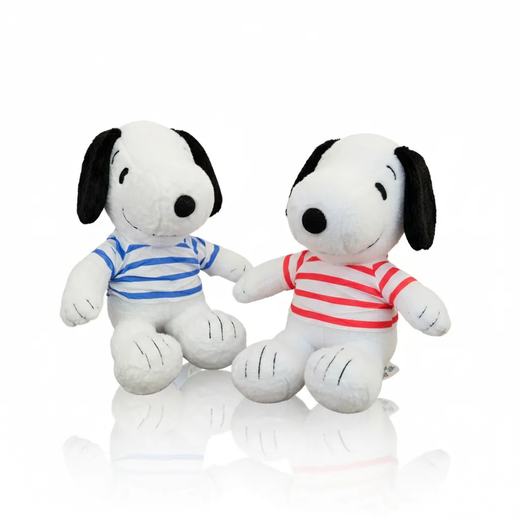 [P0934-3] PELUCHE DE SNOOPY CON PIJAMA 90CM