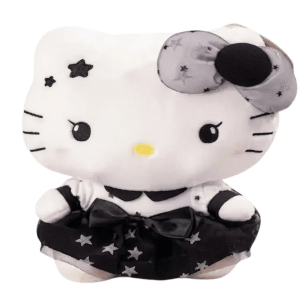 [P0934-9] VN PELUCHE DE HELLO KITTY GOTICO 45CM