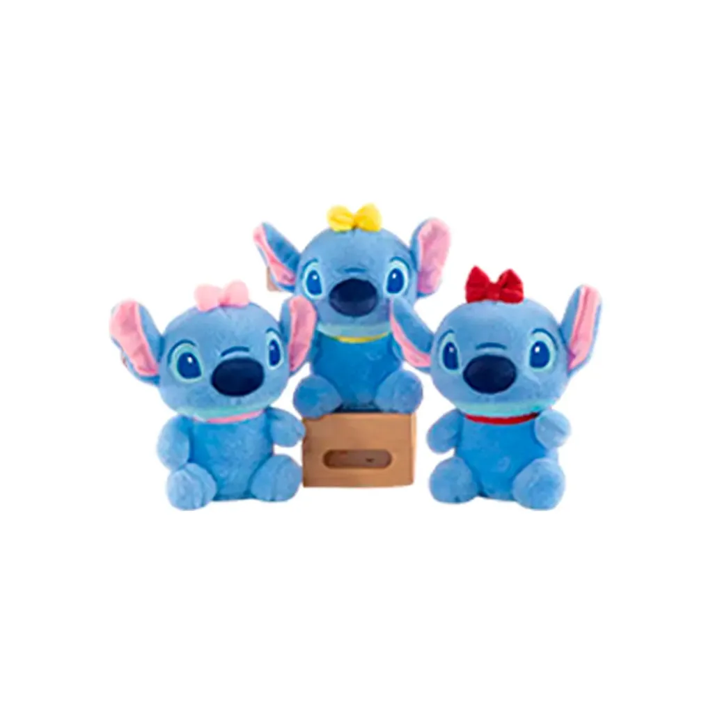 [0-125] VN PELUCHE DE STITCH CON LAZO 8 PULGADAS