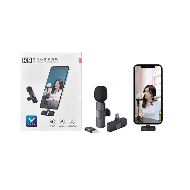 [MAR-07] VN MICROFONO DE SOLAPA CON SALIDA DOBLE(K9)