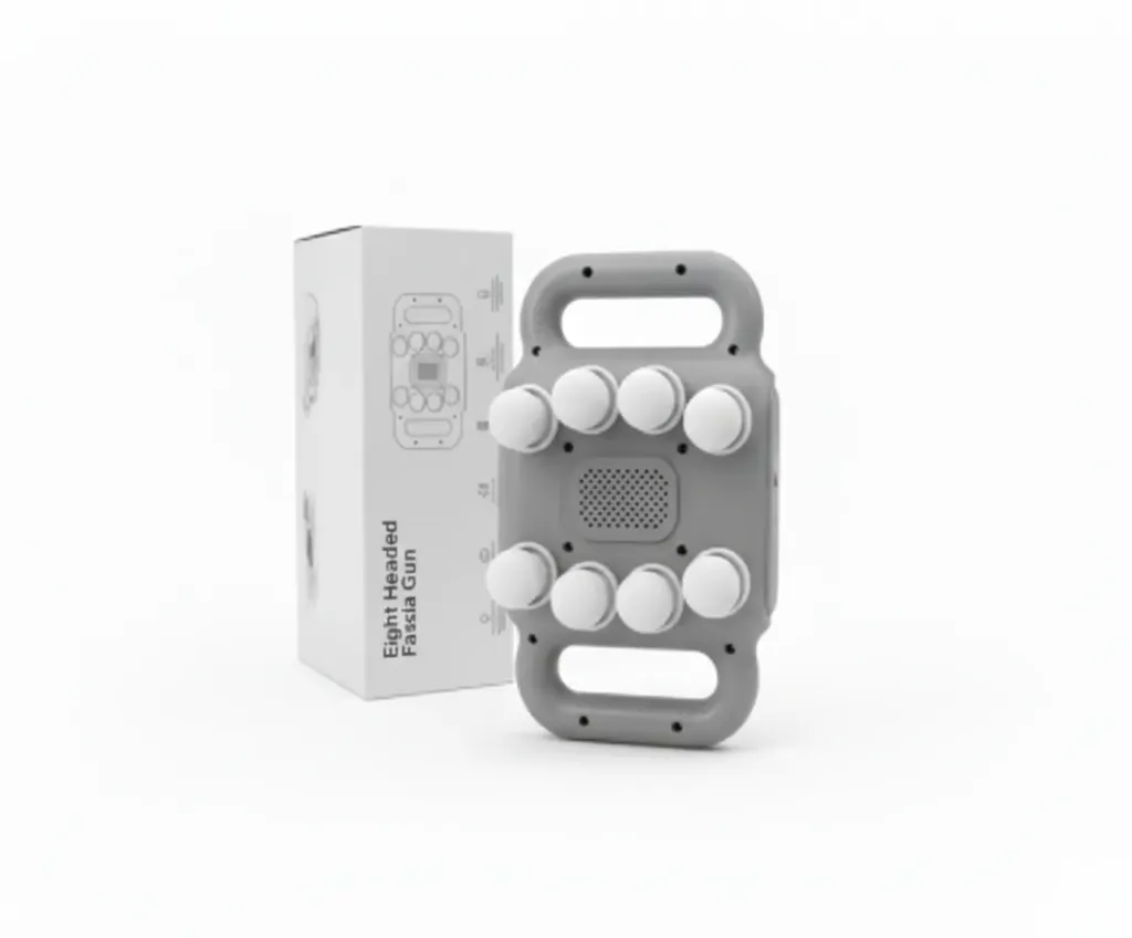 [KMK-06] VN PISTOLA DE FASCIA DE 8 CABEZALES PARA MASAJE