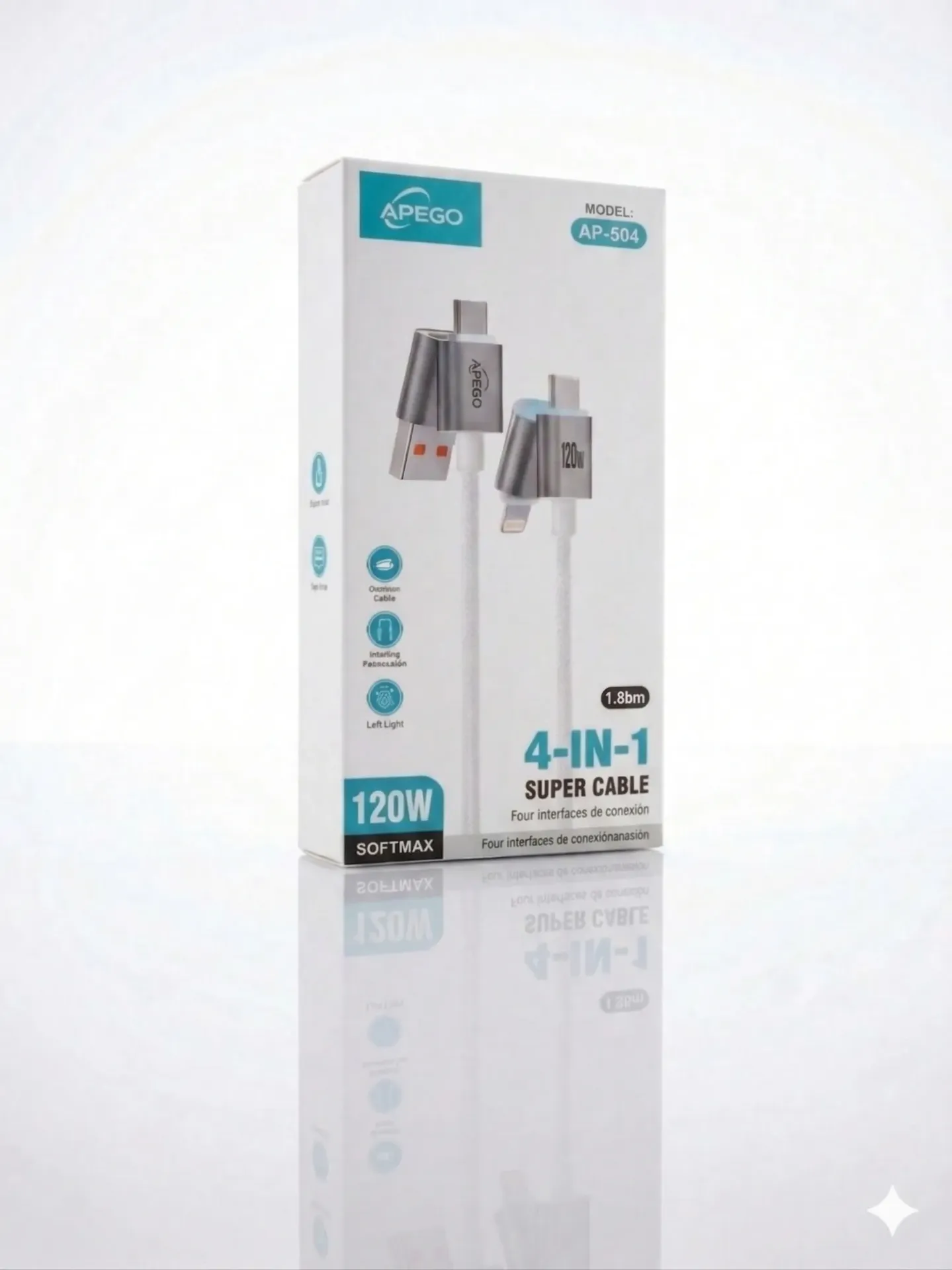 [CAB-60] VN CABLE 120W 4 EN 1 AP-504