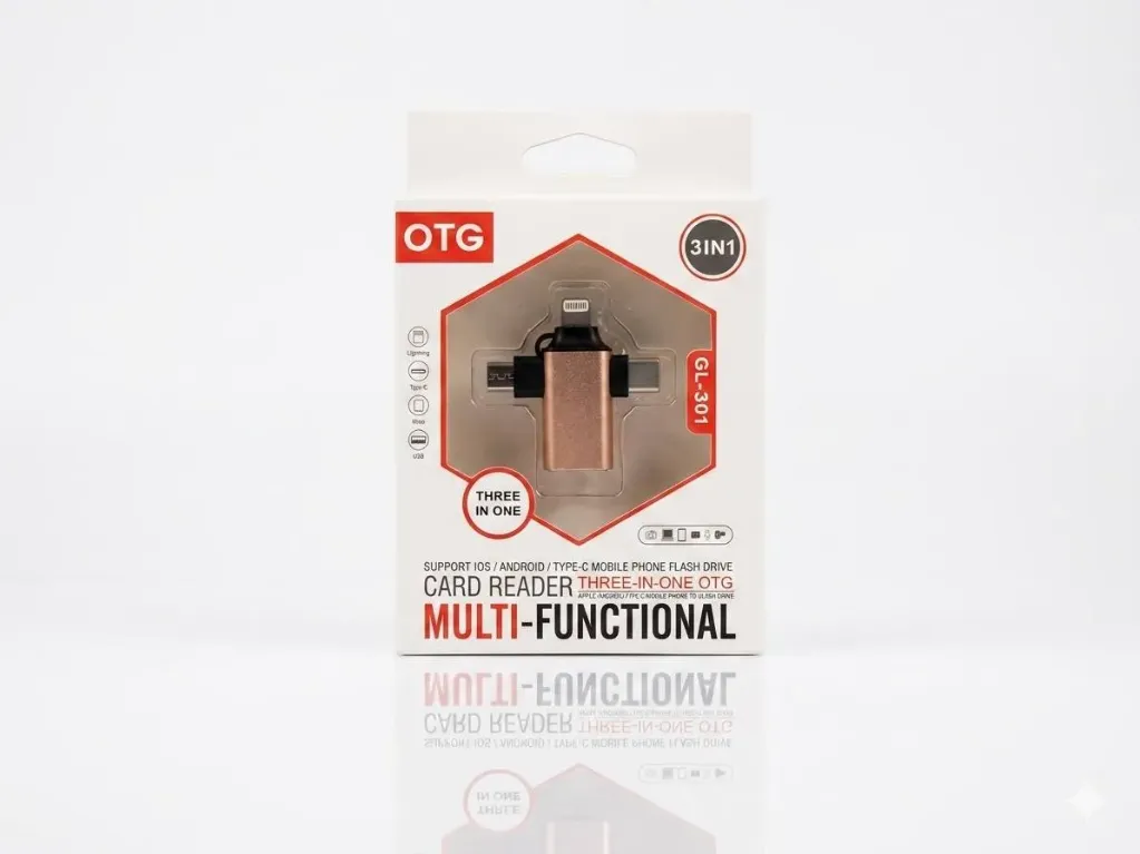 VN ADAPTADOR OTG 3 EN 1
